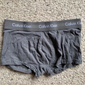 Dark Gray Calvin Klein Trunks